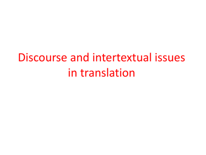 Intertextuality and the discourse community