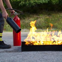 Portable fire extinguisher test answers